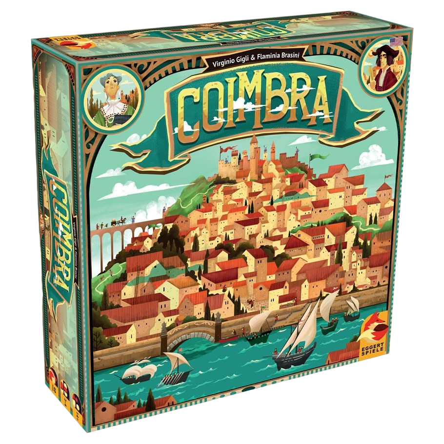 Coimbra Board Game box front