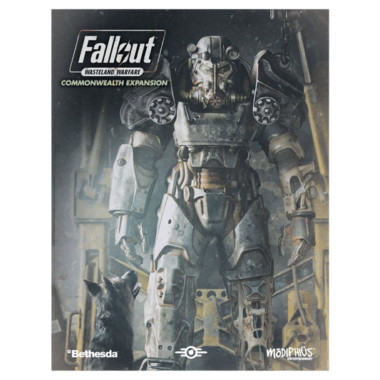 Fallout: Wasteland Warfare - The Commonwealth Rules Expansion Board Game Cover