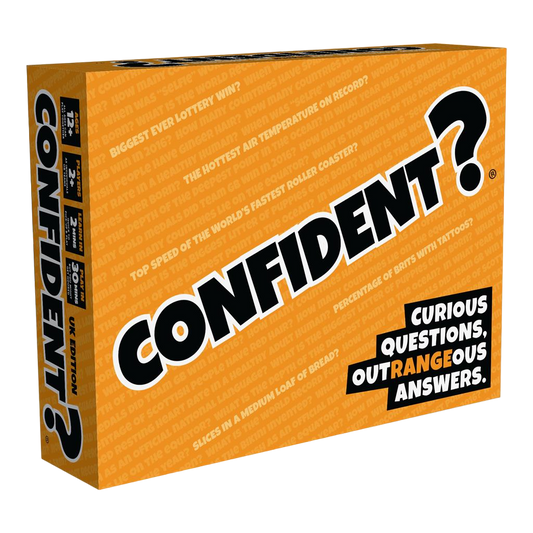 Confident Family Card Game for Game Night Box Front