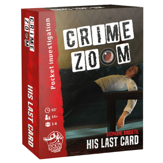 Crime Zoom: His Last Card Mystery Card Game