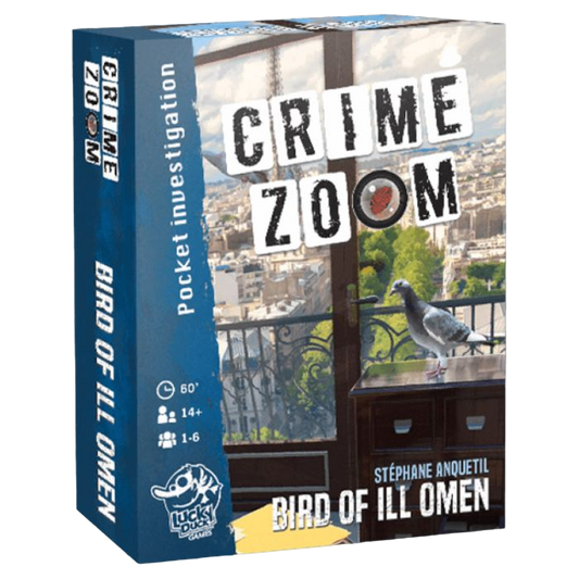 Crime Zoom: Bird of Ill Omen Mystery Card Game