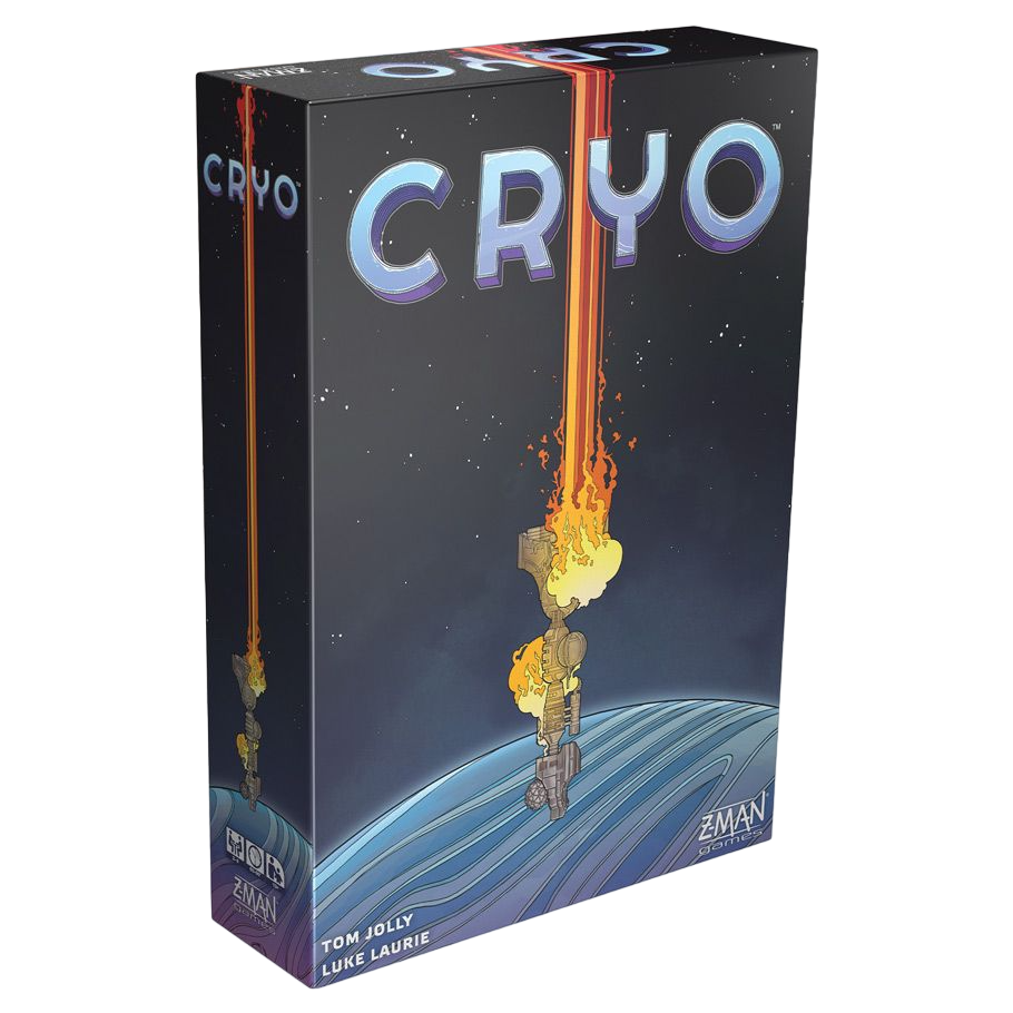 Cryo Board Game Box Front