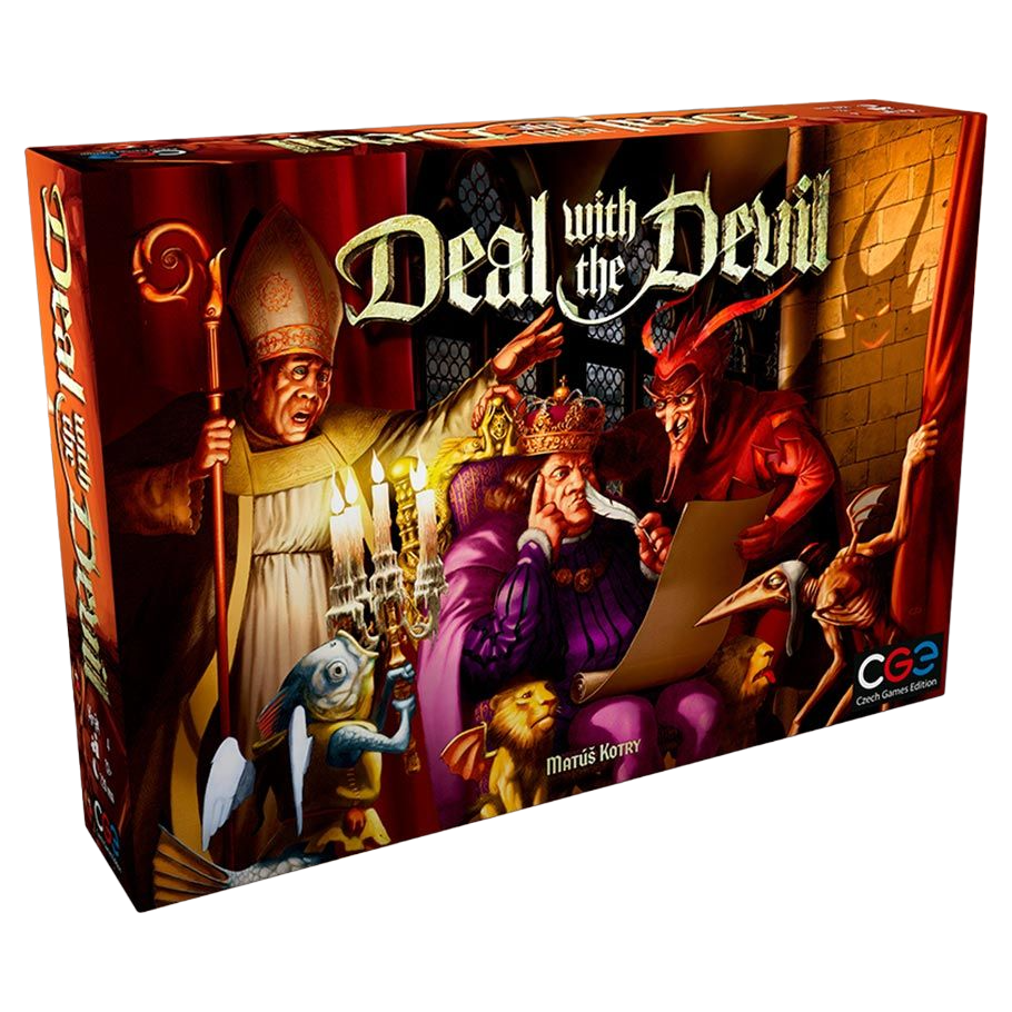 Deal with the Devil Board Game Box