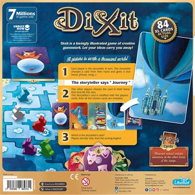 Dixit Board Game Box Back