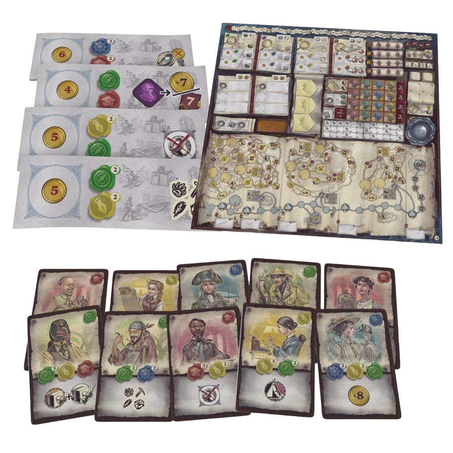 Darwin's Journey Board Game Coupled Games