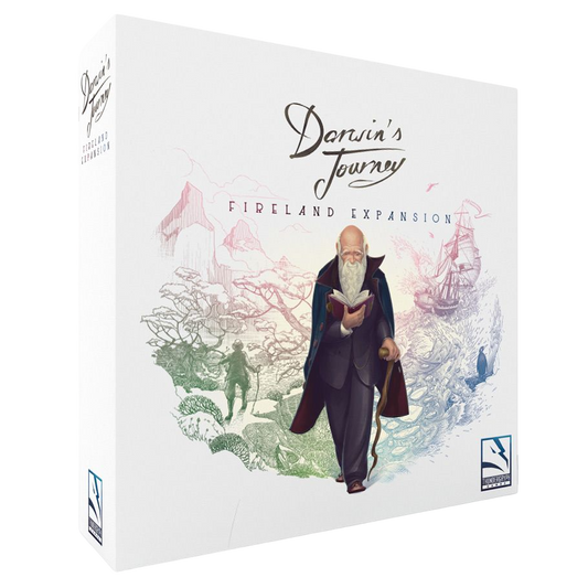 Darwin's Journey: Fireland Board Game Expansion Box Front