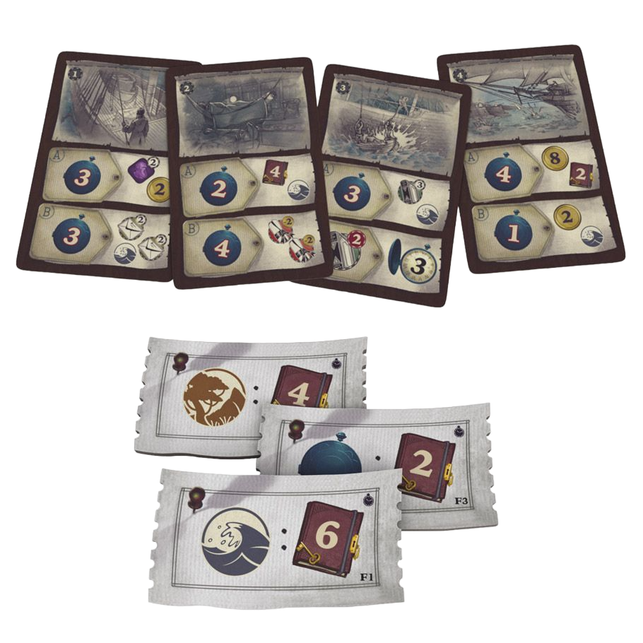 Darwin's Journey: Fireland Board Game Expansion Cards