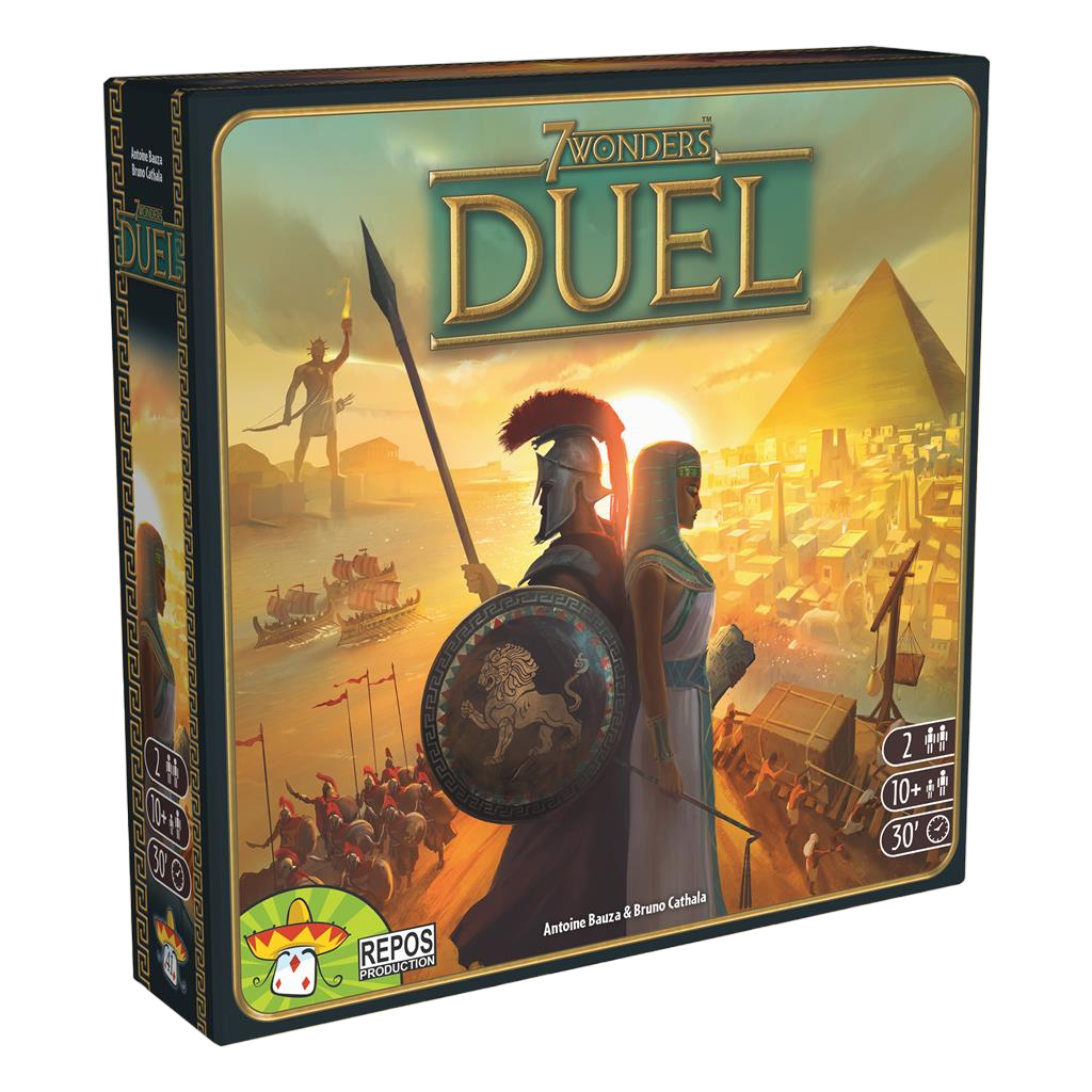 7 Wonders: Duel Board Game Box Front