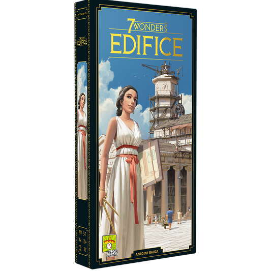7 Wonders: Edifice Board Game Expansion Box