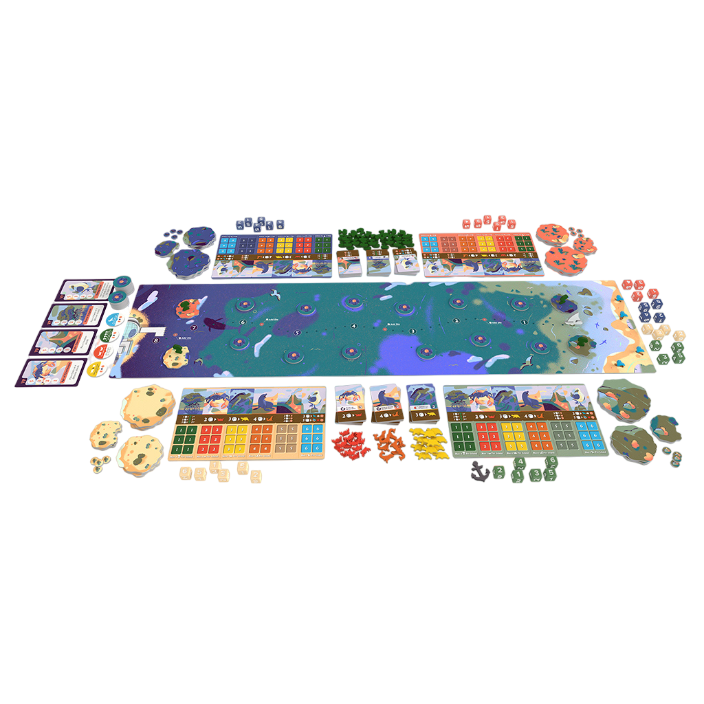 Emerge Strategy Board Game Play Set Up