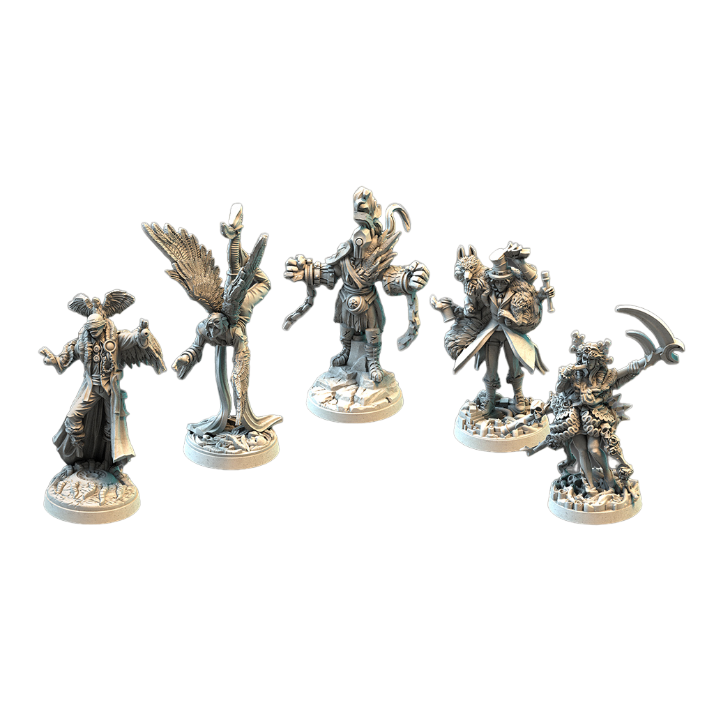 Etherfields: Alternative Advanced Heroes Fantasy Board Game Expansion Miniatures