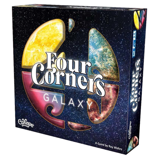 Four Corners: Galaxy family puzzle board game box front