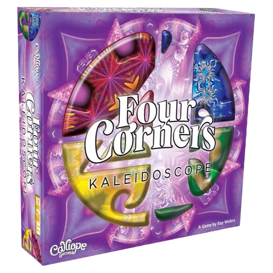 Four Corners: kaleidoscope family puzzle board game box front