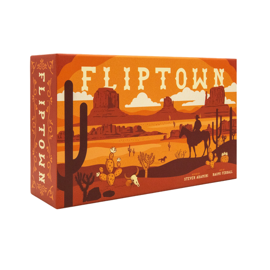 Fliptown flip and write card game box cover