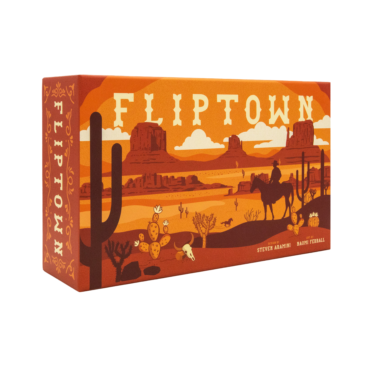 Fliptown flip and write card game box cover