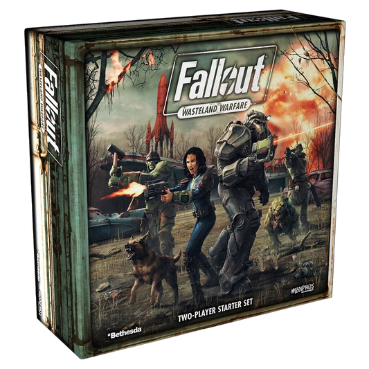 Fallout: Wasteland Warfare - Starter Set Board Game Cover