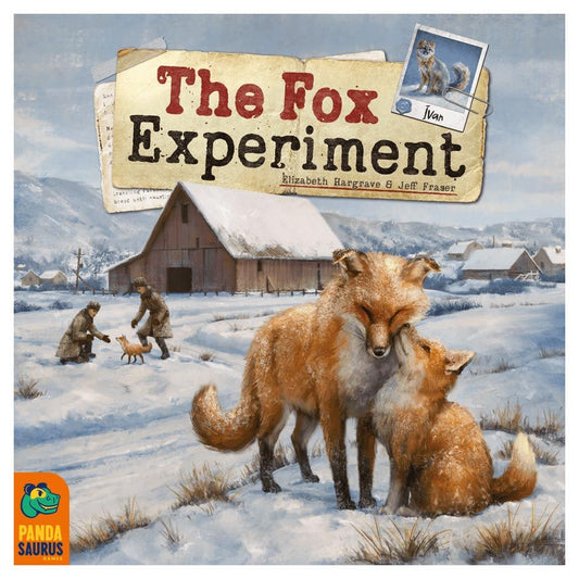 The Fox Experiment domestication strategy board game box front