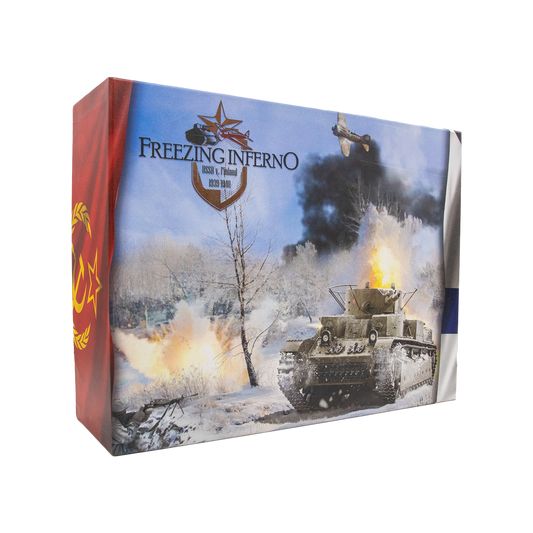 Freezing Inferno War Board Game Box Front