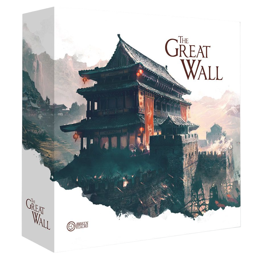 The Great Wall: Miniatures Version strategy board game box front