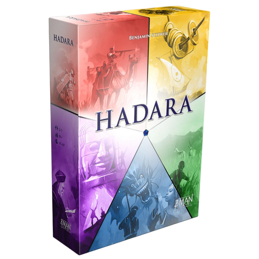 Hadara strategic city buileing board game cover front