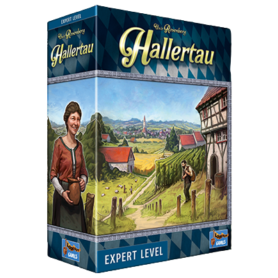 Hallertau strategy board game box cover