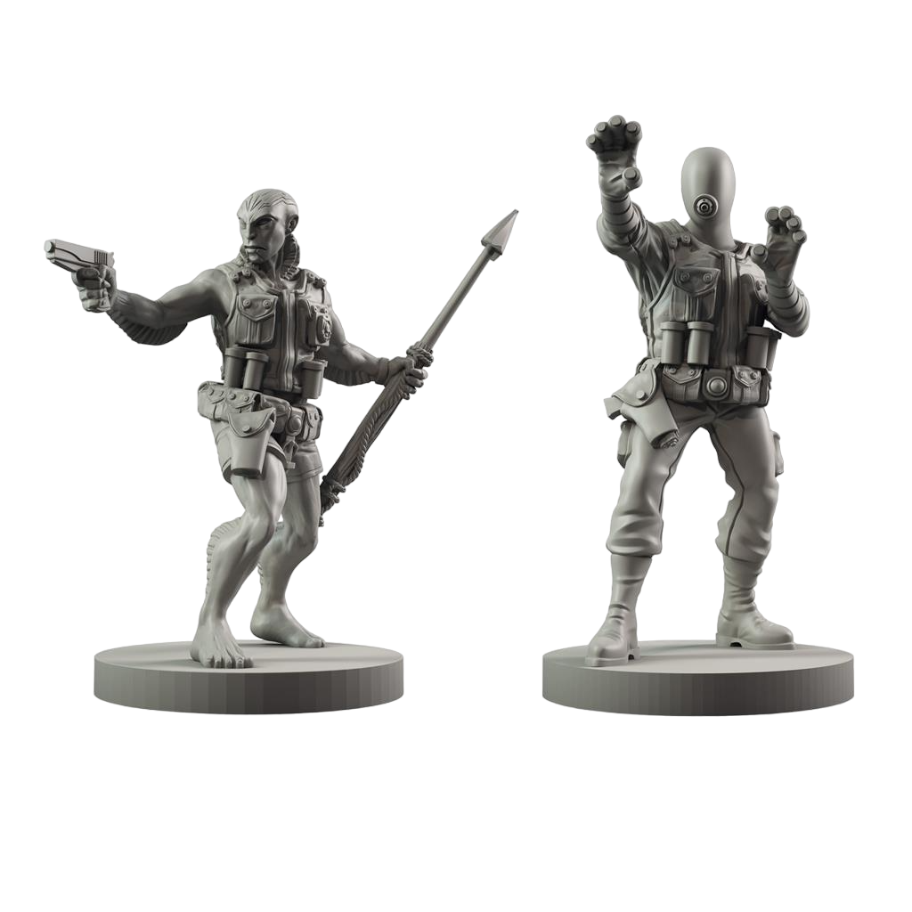 Hellboy: The Board Game strategy more character Miniatures