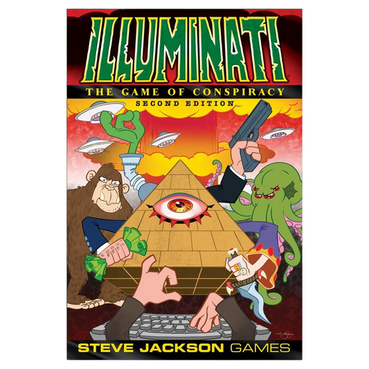 steve jackson games Illuminati board game cover front