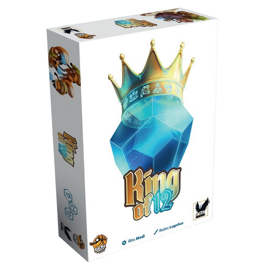 King of 12 strategy card game box cover