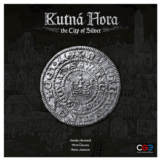 Kutna Hora: The City of Silver economic city building board game box cover front