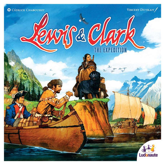 Lewis & Clark: The Expedition adventure board game box cover