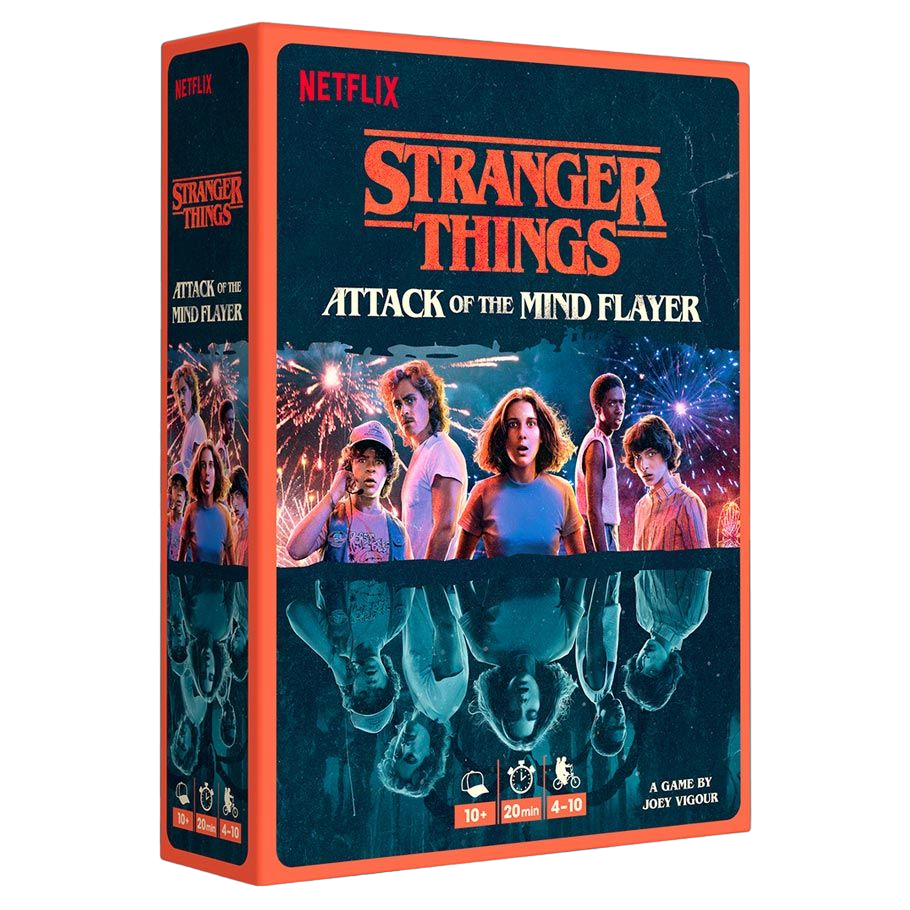 Stranger Things: Attack of the Mind Flayer family board game box front