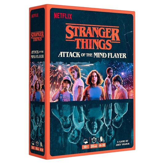 Stranger Things: Attack of the Mind Flayer family board game box front