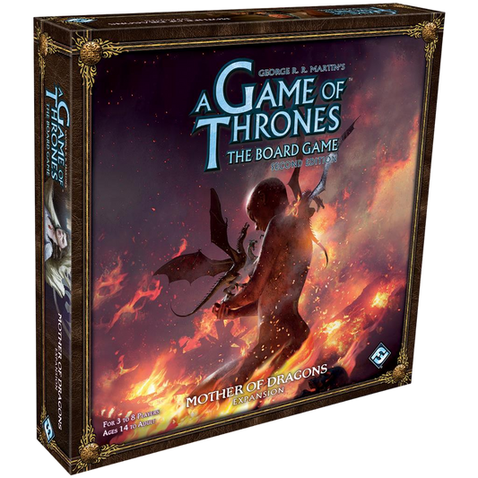 A Game of Thrones Boardgame: Mother of Dragons Expansion Box Front