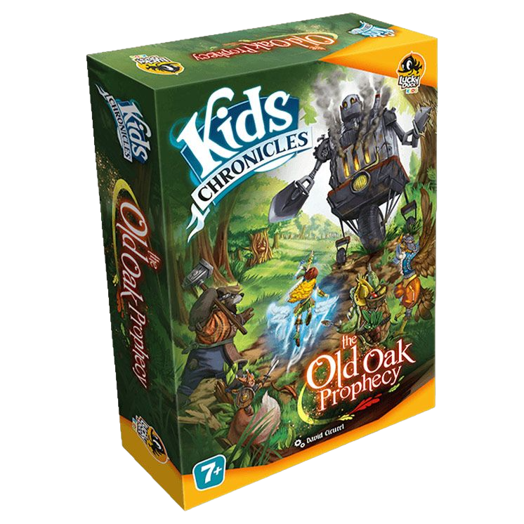 Kids Chronicles: The Old Oak Prophecy childrens mystery board game box cover front