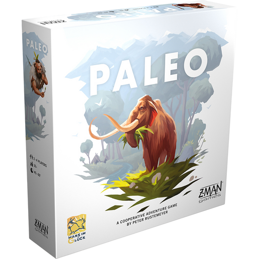 Paleo cooperative strategy board game box front