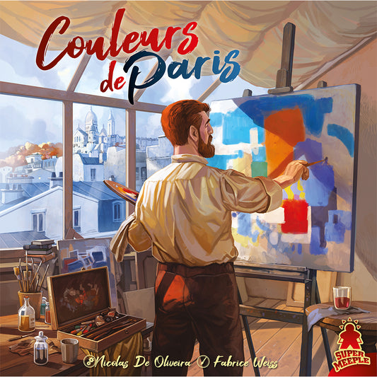 Colors of Paris Board Game Front