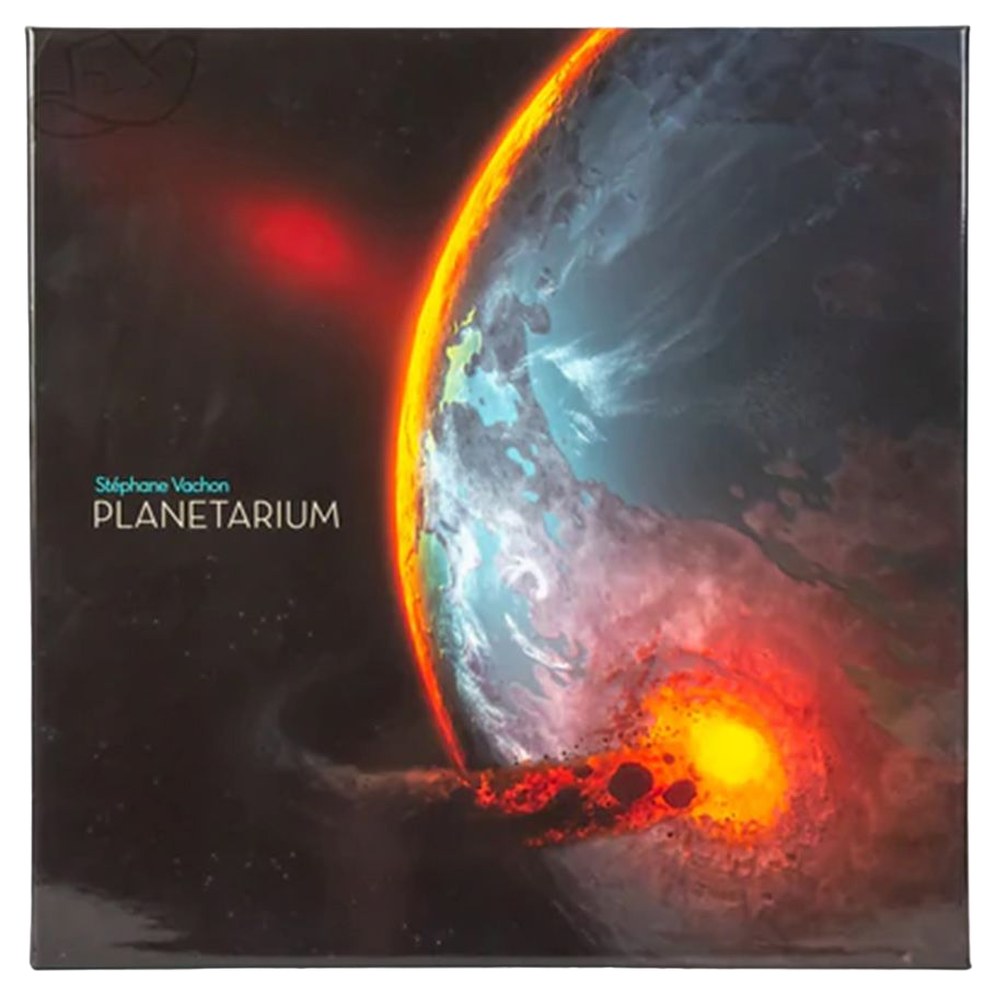 Planetarium solar system building board game cover front