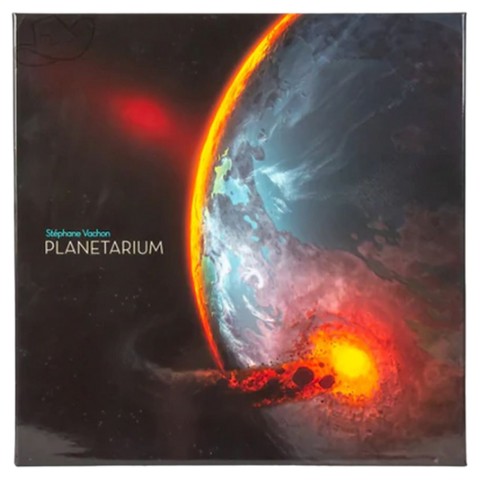 Planetarium solar system building board game cover front