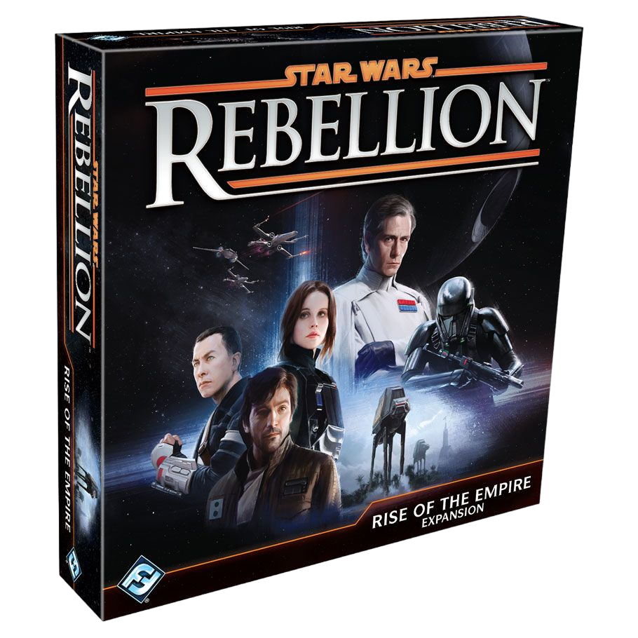 Star Wars: Rebellion Rise of the Empire Expansion epic galactic battle board game box front