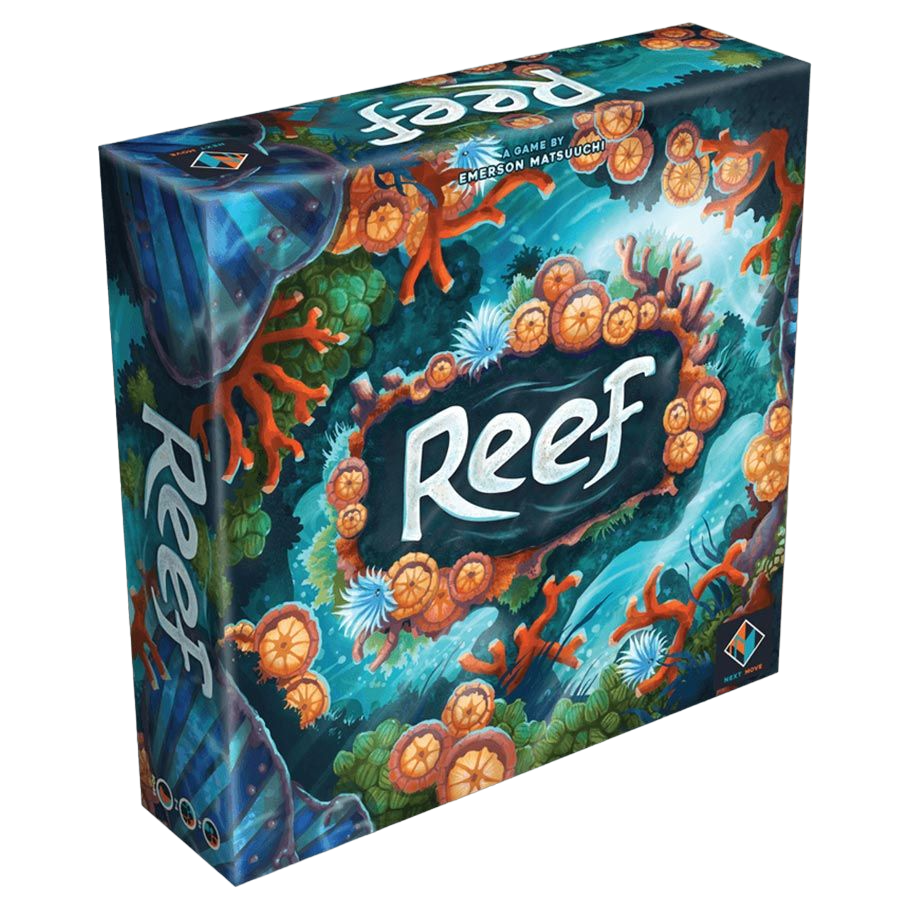 Reef strategy board game box front