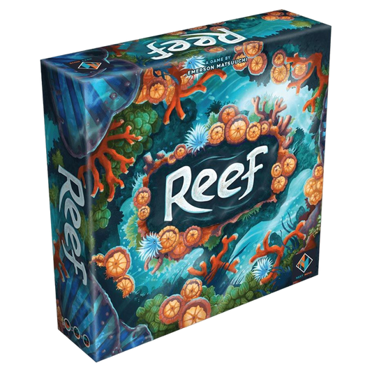 Reef strategy board game box front