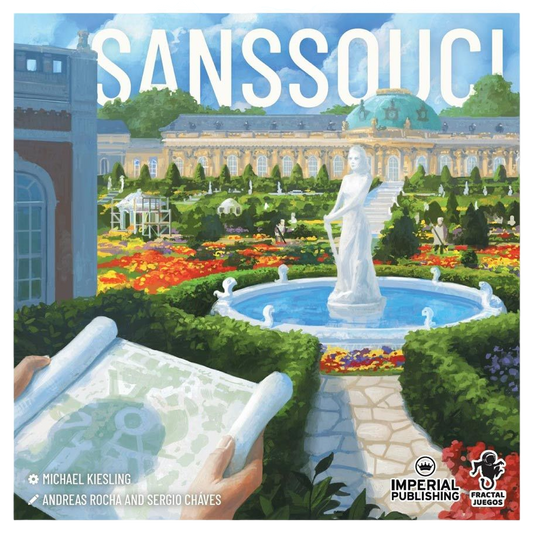 Sanssouci family strategy board game box front