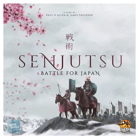 Senjutsu: Battle for Japan duelling war board game box cover