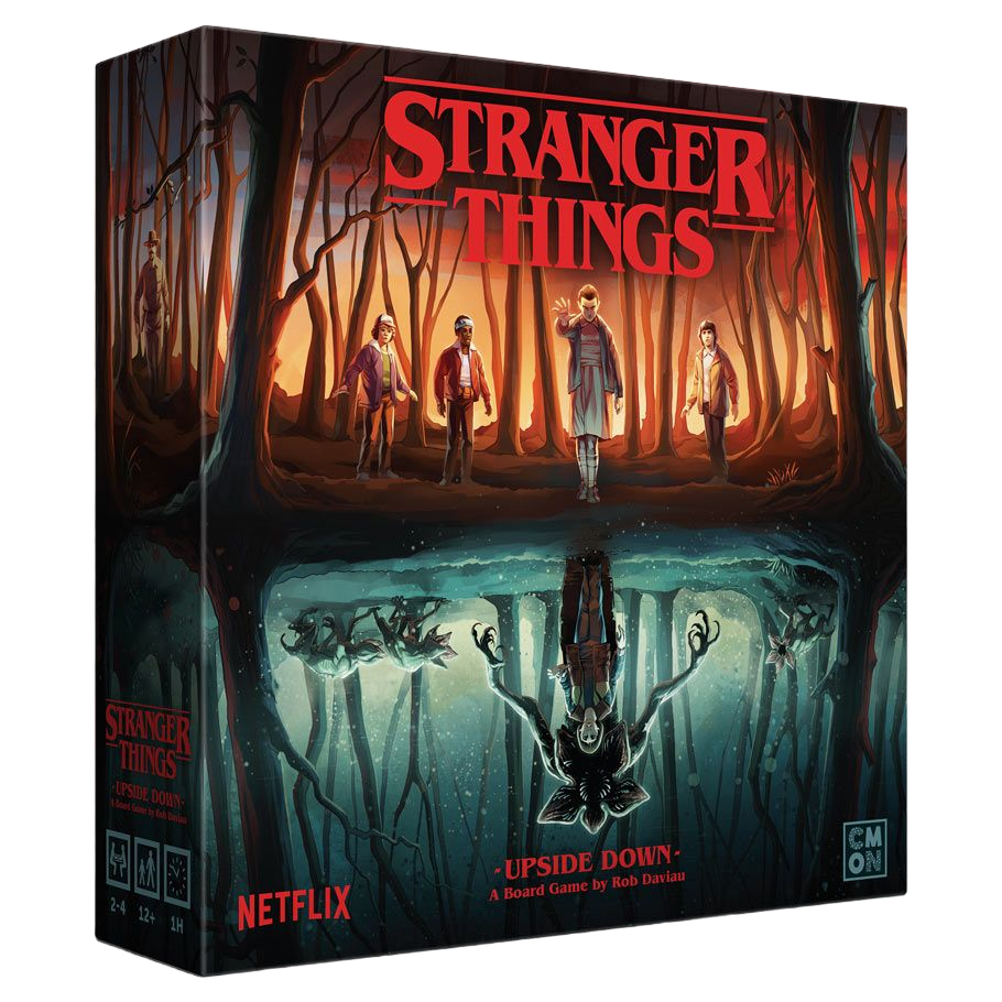 Stranger Things: Upside Down strategy board game box front