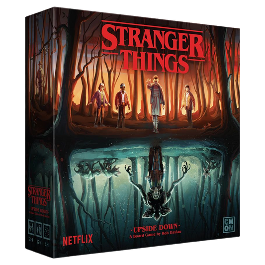 Stranger Things: Upside Down strategy board game box front