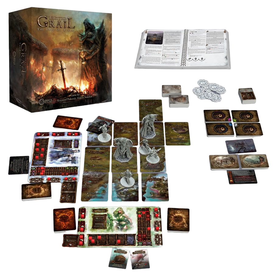 Tainted Grail: the Fall of Avalon Board Game – Coupled Games