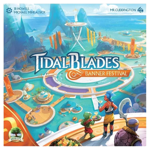 Tidal Blades: Banner Festival strategy board game box cover front
