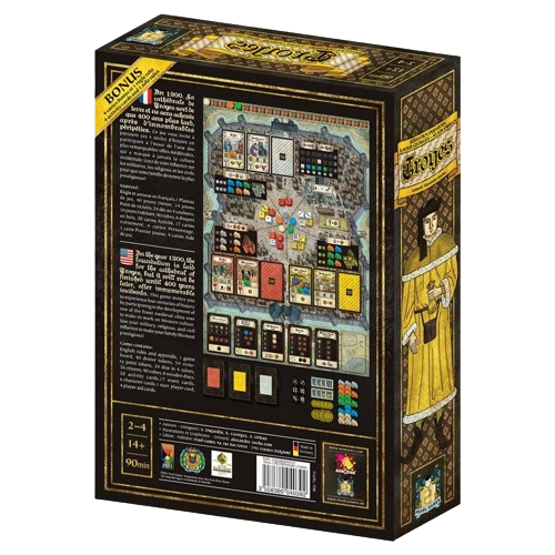 troyes Medieval economic strategy board game box back