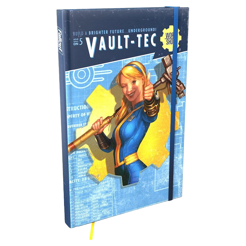 Fallout: Wasteland Warfare - Vault-Tec Notebook Board Game Cover