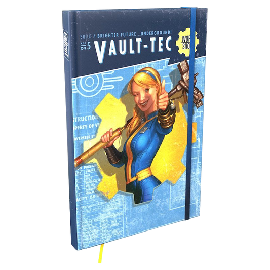 Fallout: Wasteland Warfare - Vault-Tec Notebook Board Game Cover